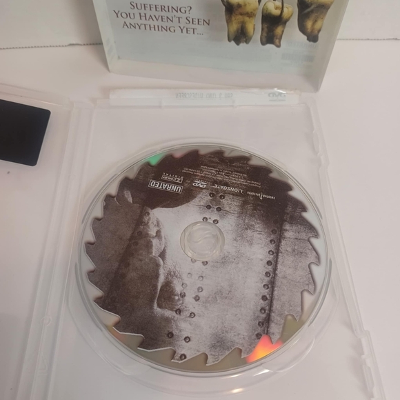 SAW 3 UNRATED EDITION (DVD, 2006) w/ Slipcover ~ Horror - Picture 3 of 4